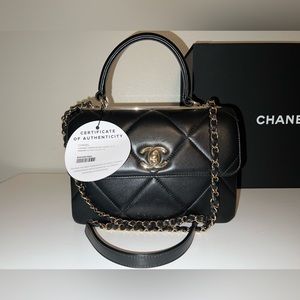 Chanel Trendy CC Quilted Lambskin with Champagne Gold Hardware